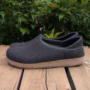 EUC Haflinger Unisex Wool Clogs GZH Grizzly Closed Heel - Sz 41EU (US 8M - 10L)